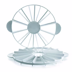 Cake and Pie 10/12 Portion Measurer, White, 26 x 26 x 4 cm
