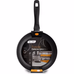 Ibili 450018, Round, All-purpose pan, Black, Stainless steel, Ceramic, Gas, Induction, 18 cm