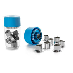 Ibili 794202 cookie cutter Blue, Stainless steel