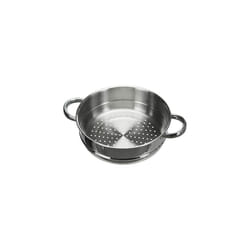 662524 Steam Basket Oslo 24 cm of Stainless Steel, Silver, 24 x 24 x 7 cm