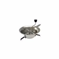 IBILI "Clasica Food Mill Set with 3 Sieves, Silver, 24 cm