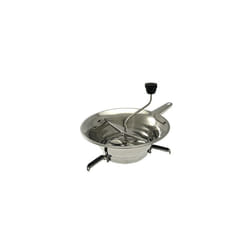 IBILI "Clasica Food Mill Set with 3 Sieves, Silver, 24 cm