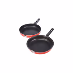 Omelette Pan Venus 24 Cm, Aluminium, Red