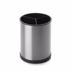 Ibili 797200, Organizer, Stand, Freestanding, Utensil, Black, Stainless steel, Plastic, Stainless steel