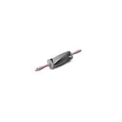 Croissant roll Cutter 18x10 cm of Plastic, Grey/Pink, 18 x 10 x 10 cm