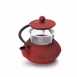 Ibili Hanoi, Single teapot, 300 ml, Red, Cast iron
