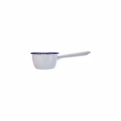 Blanca Conical Saucepan with Spout 10 cm whiteBlue enamelled steel 10 x 10 x 6 cm