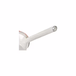 Saucepan with spout 10 cm of Enamelled Steel in Whitered - Additional view 4