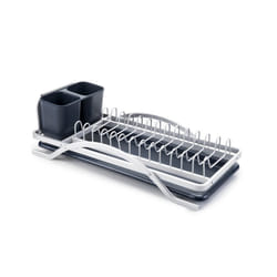 Ibili Dish and Cutlery Drainer  Plastic and Aluminium  Metallic  16 x 5 x 7 cm