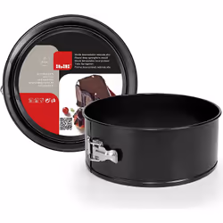 Ibili IB-820926, Cake ring, Round, Black, Steel, 100 mm, 100 mm