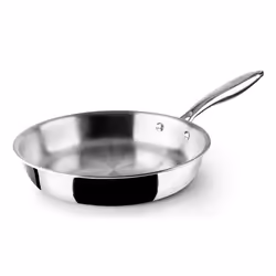 Ibili Triply Natural, Round, All-purpose pan, Stainless steel, Aluminium, Stainless steel, Ceramic, Electric, Gas, Halogen, I ...