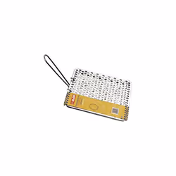 ibili 810400 "Clasica" Foldable Tin Plate Bread Toaster, Silver, 20 x 20 cm
