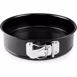 Springform Set Moka 28 cm, rolled steel plate, Black, 28 x 28 x 5 cm