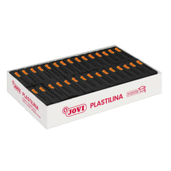 Jovi - Reusable Non-Drying Modeling Clay  30 Plasticine Bars  1.75 oz Each  Total of 3.3 lb (Black)