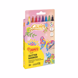 Jovi 1608G, 8 pc(s), Multicolour, 3 yr(s), Multicolour, Plastic, Round