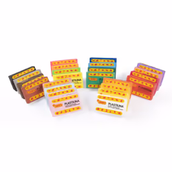 Jovi - Plastilina Pack  Non Drying Modeling Clay  24 Sticks of 0 11lbs Each  100% Vegetable-Based  Multicolored Assortment  Gluten-Free  Non-Toxic and