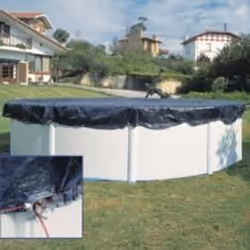 Gre CIPR451, Cover, Black, Round, 4.6 m, 5.4 m, 100 g/m²
