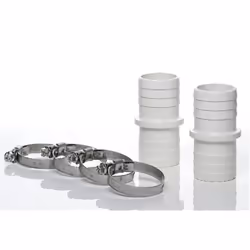Gre AR509, Hose adapter, Stainless steel, White, 3.8 cm, 186 g, Blister, 140 mm