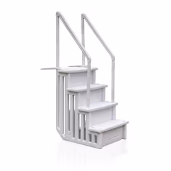 Gre EPE30, Ladder, Grey, Plastic, Above ground pool, 120 kg, 4 steps