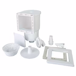 Gre AR100, Pool wall skimmer, White, Plastic, 3.8 cm, 1.9 kg, Box
