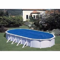 Gre CPROV730, Pool solar cover, Oval, Blue, 7250 mm, 3700 mm, 0.18 mm
