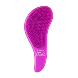 Deslia Mini detangling brush for children_Travel size_ Detangles hair without pulling