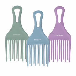 Beter Double prong afro comb