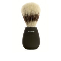 Brocha De Afeitar mango negro 1 u