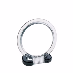 Beter Normal / magnifying mirror, Freestanding, Round, Table, Black, Translucent, 9 cm, 1 pc(s)