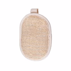 Beter Sisal and cotton sponge, with band, Bath sponge, Beige, Cotton, Sisal, 1 pc(s)