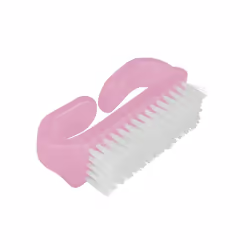 Beter Nail brush, nylon bristles, Rose, White, 1 pc(s)