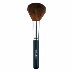 Beter Thick make up brush, goat hair, Powder brush, Rounded, Goat hair, Black, Brown, Silver, Women, Apply powder make up wit ...