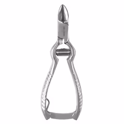 Beter Stainless steel pedicure nippers with coil spring, Stainless steel, Stainless steel, 135 mm, 1 pc(s)