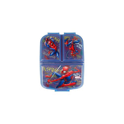Spiderman Kids Childrens 3 Compartment Sandwich Lunch Box