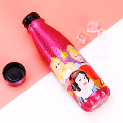 Disney Princess Children's Aluminum Reusable Water Bottle 600ml