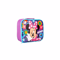 Minnie Mouse Rectangular Insulated Lunch Box Bag for Boys and Girls, Perfect Size for Packing Hot or Cold Snacks for School a ...