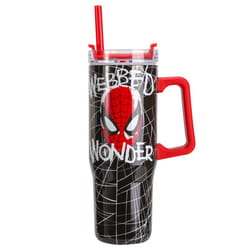 Spiderman 940mL/33oz Double Walled Vacuum Stainless Steel Tumbler