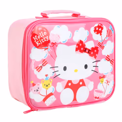 Hello Kitty Insulated Bag, Perfect for Hot or Cold Snacks, BPA Free