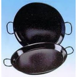 Garcima 9-1/2-Inch Enameled Steel Paella Pan  24cm