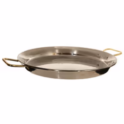 Garcima 10-Inch Stainless Steel Paella Pan 26cm