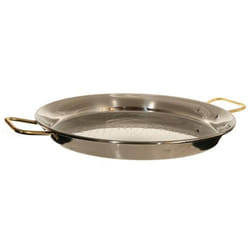 Garcima 10-Inch Stainless Steel Paella Pan  26cm