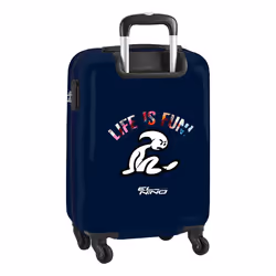 Safta LIFE IS FUN Trolley Hard shell Blue 40.1 L