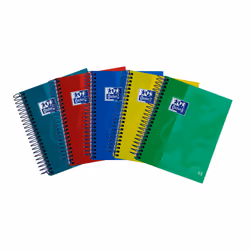 Oxford 400088285, Pattern, Assorted colours, A6, 120 sheets, Matt, Squared paper