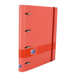 Oxford 400158629 ring binder A4+ Red