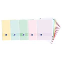 Oxford 400158956 writing notebook A4+ 160 sheets Assorted colours