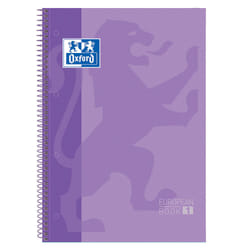 Oxford Europeanbook 1 writing notebook A4 80 sheets Purple