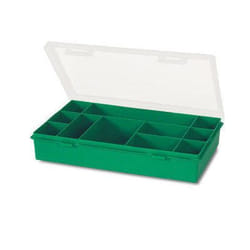 Tayg 061103 small parts/tool box Plastic Green, Transparent