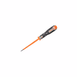 Bahco 033.030.100 Tekno+ VDE Screwdriver Slotted Tip 3.0mm x 100mm