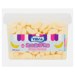 Vidal Foam Bananas Tub 300 Pieces