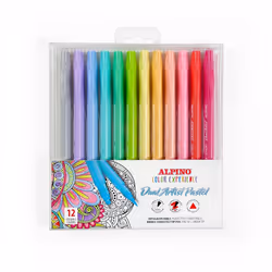 Alpino AR000188, 12 pc(s), Assorted colours, Assorted, Multicolour, Triangular, 0.7 mm